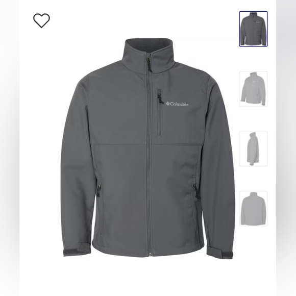 SALE 🔥 COLUMBIA MEN'S ASCENDER "SOFT SHELL" LONG SLEEVE JACKET -$115.00 TAG - Picture 4 of 7